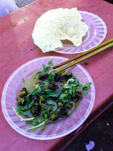 Kamilova večeře - šneci s chřástím